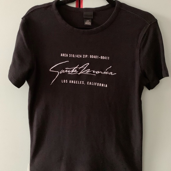 DISCONTINUED - Black Fashion T-Shirt - Picture 1 of 4